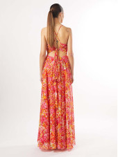 50642 Dress - Orange Print (Carla Ruiz)